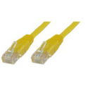 MicroConnect - Network cable - RJ-45 (M) to RJ-45 (M) - 1 m - UTP - CAT 5e - yellow