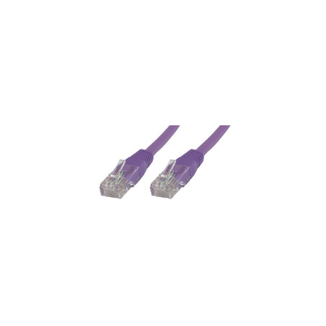 MicroConnect - Network cable - RJ-45 (M) to RJ-45 (M) - 1.5 m - UTP - CAT 6 - stranded - purple - 0