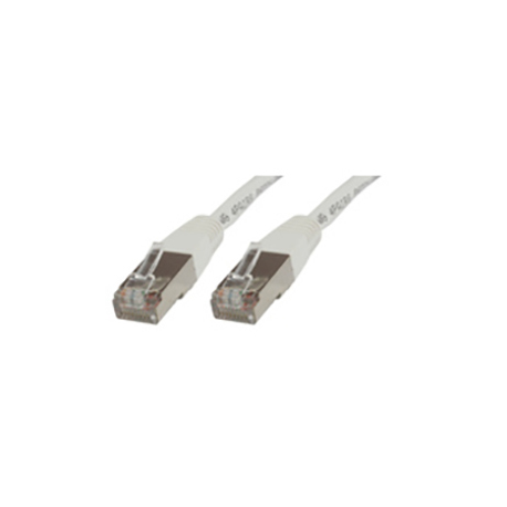 MicroConnect - Network cable - RJ-45 (M) to RJ-45 (M) - 3 m - FTP - CAT 5e - booted - white - 0