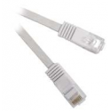 MicroConnect UltraFlat - Network cable - RJ-45 (M) to RJ-45 (M) - 1 m - UTP - CAT 6 - flat - white