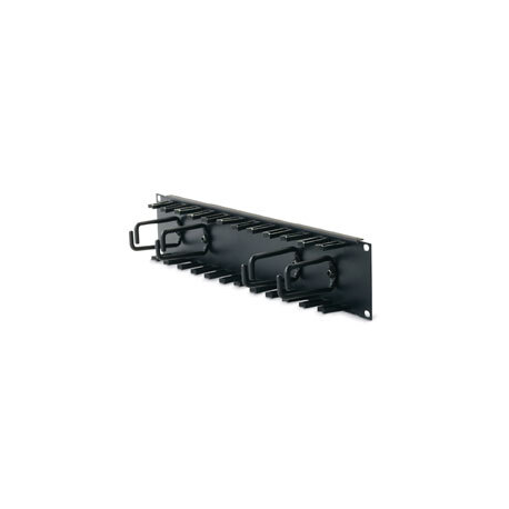 APC - Cable organizer - black - 2U - for NetShelter EP; NetShelter ES; NetShelter SX; Netshelter VS; Netshelter VX; NetShelter WX - 0