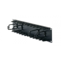 APC - Cable organizer - black - 2U - for NetShelter EP; NetShelter ES; NetShelter SX; Netshelter VS; Netshelter VX; NetShelter WX