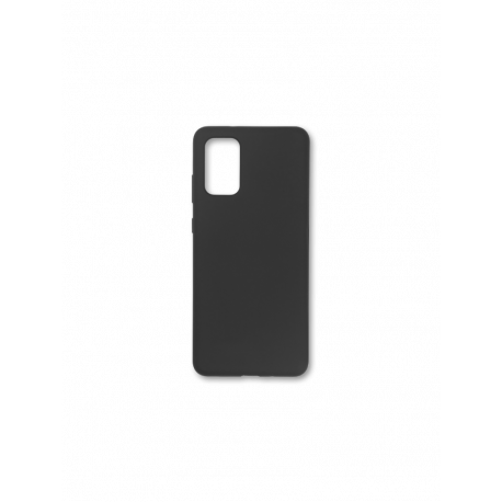 eSTUFF - Back cover for mobile phone - silicone - black - for Samsung Galaxy S20+, S20+ 5G - 0