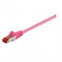 MicroConnect - Network cable - RJ-45 (M) to RJ-45 (M) - 50 m - screened shielded twisted pair (SSTP) - CAT 6 - halogen-free, stranded - red