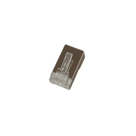 MicroConnect Modular - Network connector - RJ-45 (M) - shielded (pack of 50) - 0
