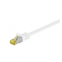 MicroConnect - Network cable - RJ-45 (M) to RJ-45 (M) - 2 m - SFTP, PiMF - CAT 7 - halogen-free, snagless - white