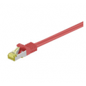 MicroConnect - Network cable - RJ-45 (M) to RJ-45 (M) - 15 m - SFTP, PiMF - CAT 7 - snagless - red