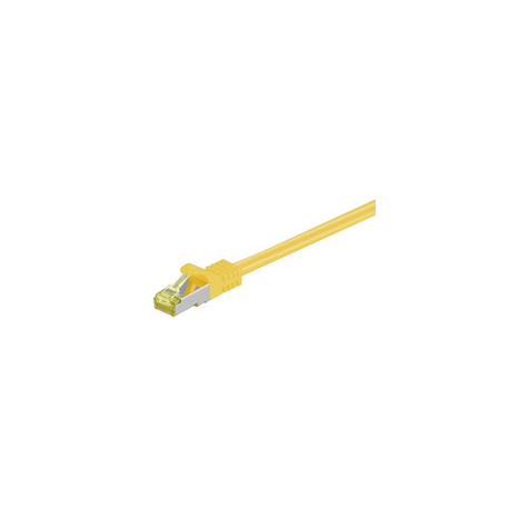 MicroConnect - Network cable - RJ-45 (M) to RJ-45 (M) - 15 m - SFTP, PiMF - CAT 7 - snagless - yellow - 0