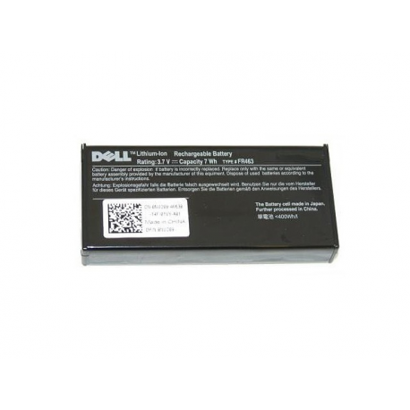 Dell Primary Battery - Laptop battery - Lithium Ion - 7 Wh - refurbished - for PowerEdge 1900, 1950 III, 2900 III, 2950 III, 6950, 840; PowerVault NX1950 - 0