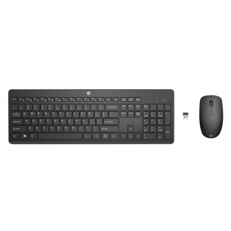 HP 235 - Keyboard and mouse set - wireless - Pan Nordic - for ProBook 650 G8; ZBook Power G9, Studio G9; ZBook Firefly 14 G9, 16 G9; ZBook Fury 16 G9 - 0