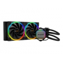 be quiet! Pure Loop 2 FX - Processor liquid cooling system - 280mm - (for: LGA1155, LGA2011, LGA1150, LGA2011-3, LGA1151, LGA2011 (Square ILM), LGA2011-3 (Square ILM), AM4, LGA2066, LGA1200, LGA1700, AM5) - copper - 140 mm - all black