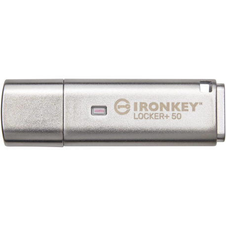 Kingston IronKey Locker+ 50 - USB flash drive - encrypted - 32 GB - USB 3.2 Gen 1 - 4