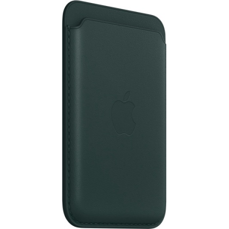 Apple - Wallet for mobile phone  /  credit card - with MagSafe - leather - forest green - for iPhone 12, 13, 14 - 2