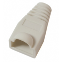 MicroConnect - Network cable boots - white (pack of 50)