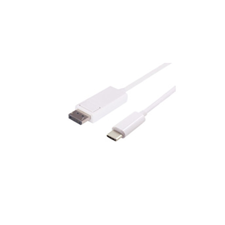 MicroConnect - External video adapter - USB-C 3.1 - DisplayPort - white - 0