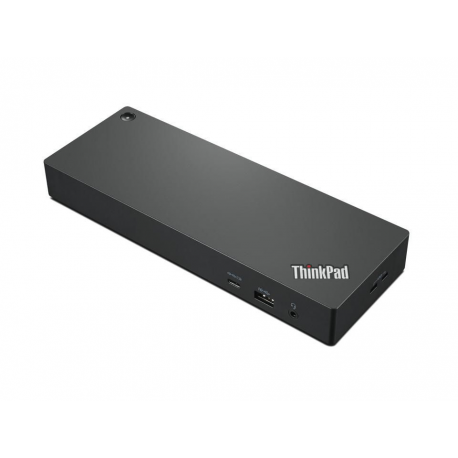 Lenovo ThinkPad Thunderbolt 4 WorkStation Dock - Docking station - Thunderbolt 4 - HDMI, 2 x DP, Thunderbolt - GigE - 300 Watt - Denmark - for ThinkPad E14 Gen 4; E15 Gen 4; L13 Yoga Gen 3; T14s Gen 3; X1 Nano Gen 2; X13 Yoga Gen 3 - 0