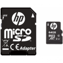 HP mi210 - Flash memory card (microSDXC to SD adapter included) - 64 GB - UHS-I U1  /  Class10 - microSDXC UHS-I