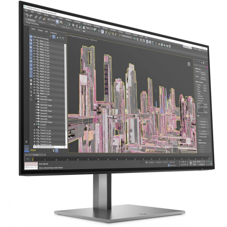 HP Z27u G3 - LED monitor - 27" - 2560 x 1440 QHD @ 60 Hz - IPS - 350 cd / m² - 1000:1 - 5 ms - HDMI, DisplayPort, USB-C - for EliteBook 745 G5, 830 G5, 840 G5; ZBook Firefly 14 G9; ZBook Fury 16 G9 - 2