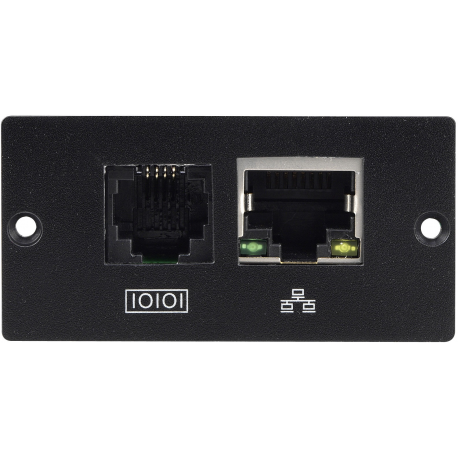 PowerWalker SNMP Manager - Remote management adapter - 100Mb LAN - 100Base-TX - for PowerWalker VFI 100, VFI 1000, VFI 10000, VFI 1500, VFI 180, VFI 2000, VFI 3000, VFI 6000 - 2