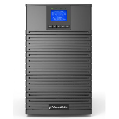 PowerWalker VFI 3000 ICT IoT - UPS - 3000 Watt - 3000 VA - 9 Ah - Ethernet, RS-232, USB - output connectors: 9 - 4