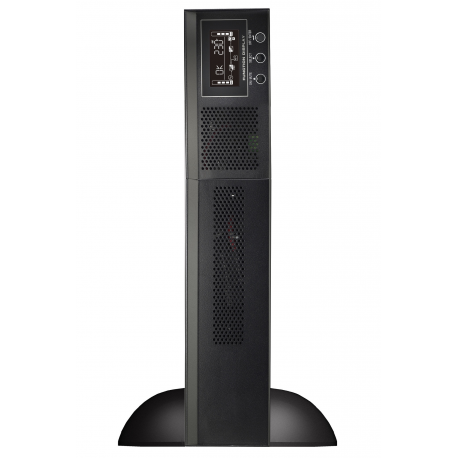 PowerWalker VFI 2000 RMG PF1 - UPS (rack-mountable / external) - 2000 Watt - 2000 VA - 7 Ah - RS-232, USB - output connectors: 8 - 2U - 4