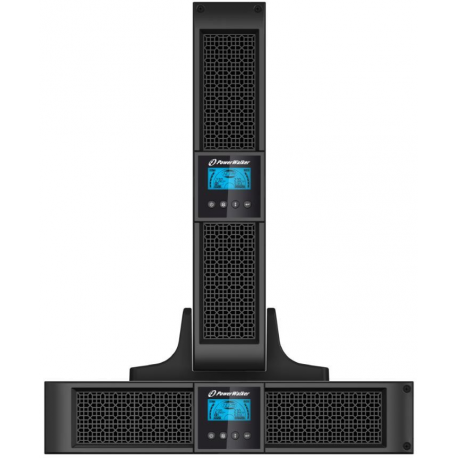 PowerWalker VI 3000RT LCD - UPS - AC 220/230/240 V - 2.7 kW - 3000 VA 9 Ah - RS-232, USB - output connectors: 9 - 2U - 19" - black - 1