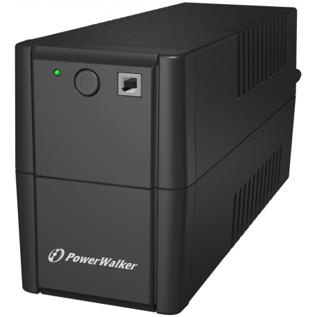 PowerWalker VI 650 SE - UPS - AC 220/230/240 V - 360 Watt - 600 VA - 7 Ah - USB - output connectors: 2 - black - 6