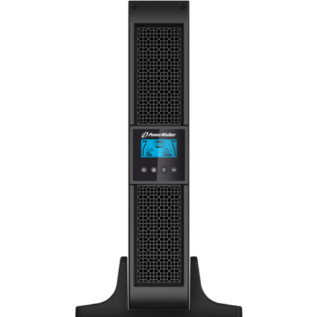 PowerWalker VI 1000 R1U - UPS (rack-mountable) - AC 230 V - 600 Watt - 1000 VA - 7 Ah - RS-232, USB - output connectors: 4 - 1U - 3