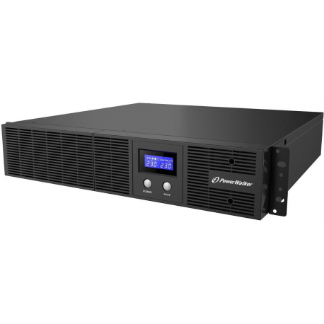 PowerWalker VI 2200 RLE - UPS (rack-mountable) - AC 230 V - 1320 Watt - 2200 VA - 9 Ah - RS-232, USB - output connectors: 4 - 0