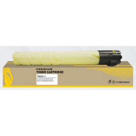 Konica Minolta TN321Y - Yellow - original - toner cartridge - for bizhub C224, C284, C364 - 0
