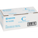 Kyocera TK 5220C - Cyan - original - toner cartridge - for ECOSYS M5521, P5021