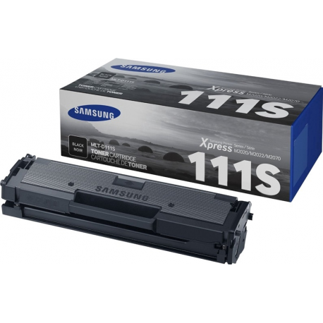 Samsung MLT-D111S - Black - original - toner cartridge - for ProXpress M4080; Xpress C430, M2020, M2022, M2026, M2070, M2078 - 0