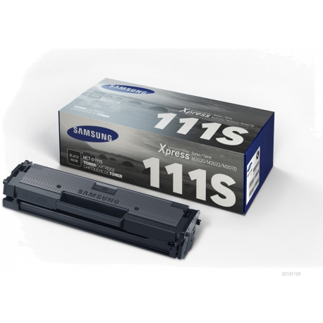 Samsung MLT-D111S - Black - original - toner cartridge - for ProXpress M4080; Xpress C430, M2020, M2022, M2026, M2070, M2078 - 2
