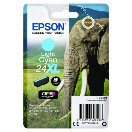 ink Singlepack Light Cyan 24XL - 3