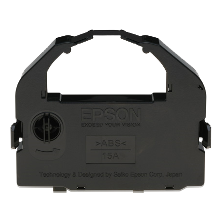 Epson - Black - printer fabric ribbon - for LQ 1060, 2500, 2500+, 2550, 670, 680, 680Pro - 0
