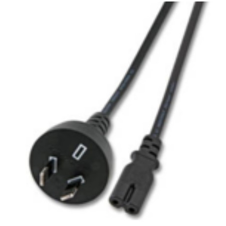 MicroConnect Power Cord Notebook - Power cable - IEC 60320 C7 to power Australian 2-pin (M) - 1.8 m - black - Australia - 0