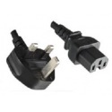 MicroConnect - Power cable - BS 1363 (M) to IEC 60320 C15 - 2 m - black - United Kingdom