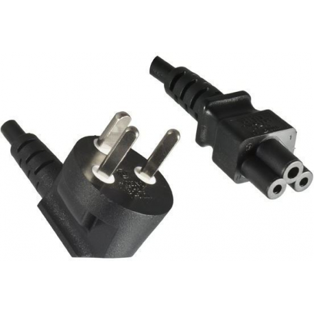 MicroConnect - Power cable - DK EDB (M) to IEC 60320 C5 - 3 m - black - 0
