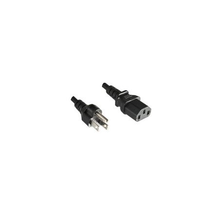 MicroConnect - Power cable - NEMA 5-15P (M) to IEC 60320 C13 - 10 A - 1.8 m - black - Japan - 0