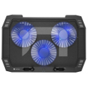 Natec Oriole - Notebook fan - 17.3" - 17.3" - 120 mm - black, blue
