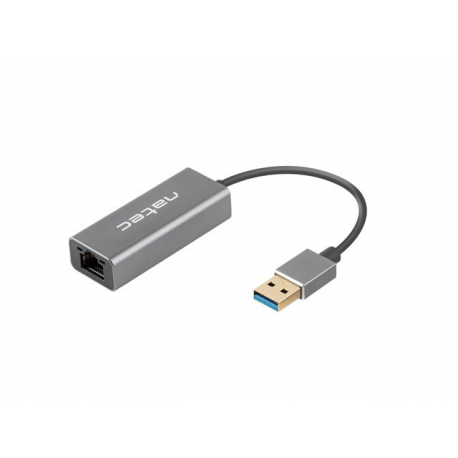 Natec Cricket - Network adapter - USB 3.0 - Gigabit Ethernet - black - 2