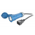 Power Cord 16A 230V C20 to IEC