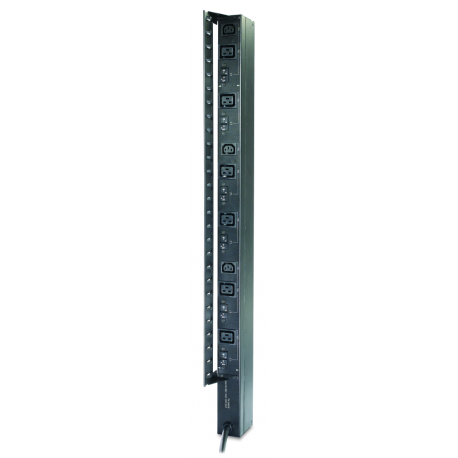 APC Basic Rack PDU Zero U - Power distribution strip (rack-mountable) - AC 230 V - 3-phase - input: IEC 60309 - output connectors: 9 (IEC 60320 C13, IEC 60320 C19) - 0U - 1.8 m cord - for P / N: SCL500RM1UC, SCL500RM1UNC, SMT3000R2I-AR, SMTL1000RM2UC, SMTL750RM2UC, SRT5KRMXLW-TW - 2