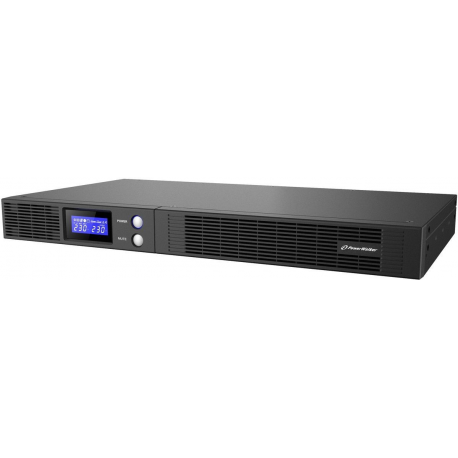 PowerWalker VI 750 R1U - UPS (rack-mountable) - AC 165-290 V - 450 Watt - 750 VA - 9 Ah - RS-232, USB - output connectors: 4 - 1U - 19" - 0