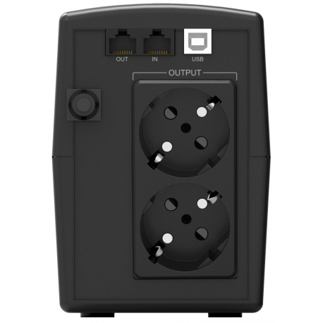 PowerWalker Basic VI 800 STL - UPS - AC 162-290 V - 480 Watt - 800 VA - 7.2 Ah - USB - output connectors: 2 - 2