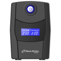 PowerWalker Basic VI 1000 STL - UPS - AC 162-290 V - 600 Watt - 1000 VA - 9 Ah - USB - output connectors: 2