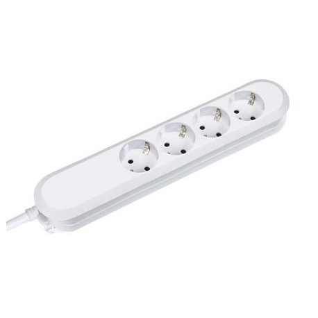Bachmann SMART - Power strip - output connectors: 4 - 1.5 m - Germany - white - 0