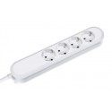 Bachmann SMART - Power strip - output connectors: 4 - 1.5 m - Germany - white