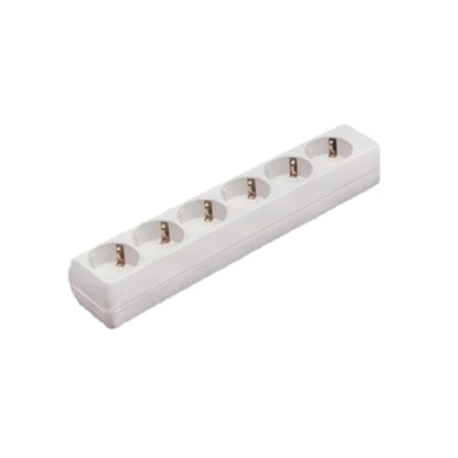 Bachmann SMART - Power strip - output connectors: 6 - Germany - white - 0