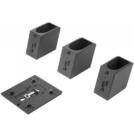 Lenovo Tiny / Nano Monitor Clamp II - Thin client to monitor mounting bracket - black - for ThinkCentre M70q Gen 2; M70q Gen 3; M75q Gen 2; M80q Gen 3; M90q Gen 3; ThinkStation P360 - 0